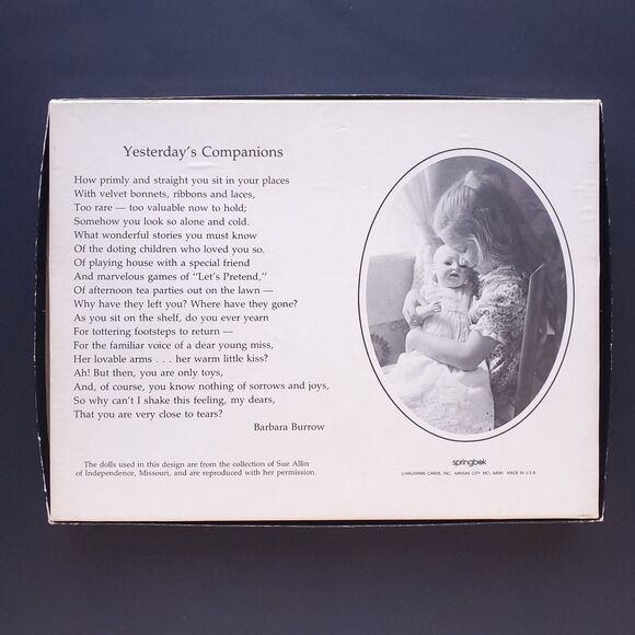 Creepy Doll Puzzle Vintage Springbok The Doll Shop Antique Toys 500 Complete - Picture 3 of 14